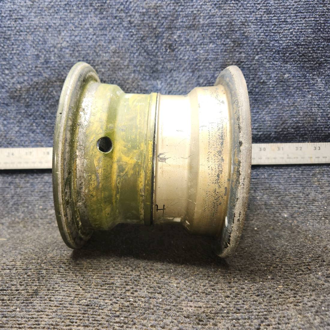 Used aircraft parts for sale, 40-97A Cleveland cessna 150G Main Gear Wheel Assembly – 6.00-6