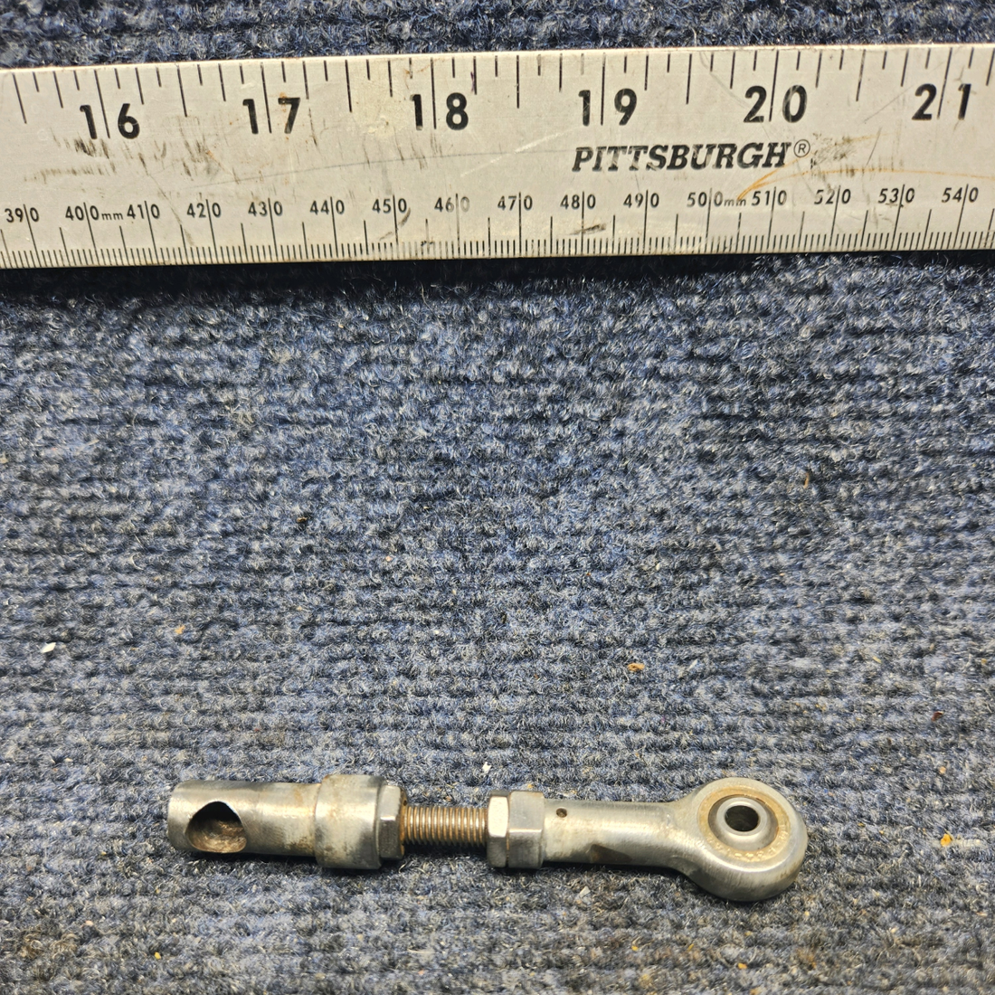 Used aircraft parts for sale, 650220-025 Mooney M20K COWL FLAP CONTROL ROD LH OR RH