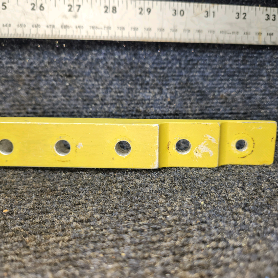 Used aircraft parts for sale, 169-110018 Beechcraft C23 SUNDOWNER Forward Lower Spar Cap Splice Fitting