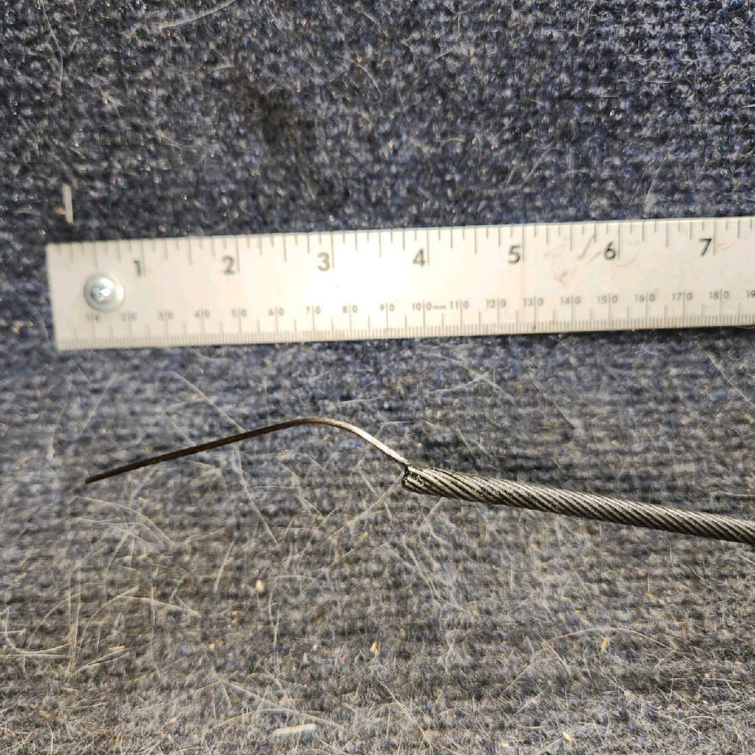 Used aircraft parts for sale, 66980-000 piper PA-28-181 Cabin Heat Control Assembly w/ Cables
