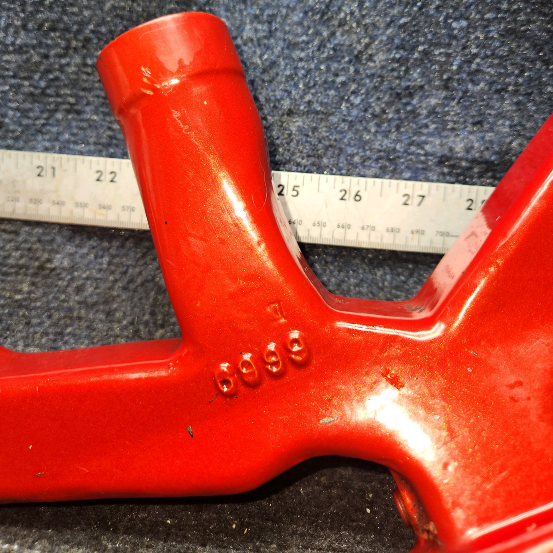 Used aircraft parts for sale, 6669 Continental C-145, O-300 Cessna 172 Intake Manifold