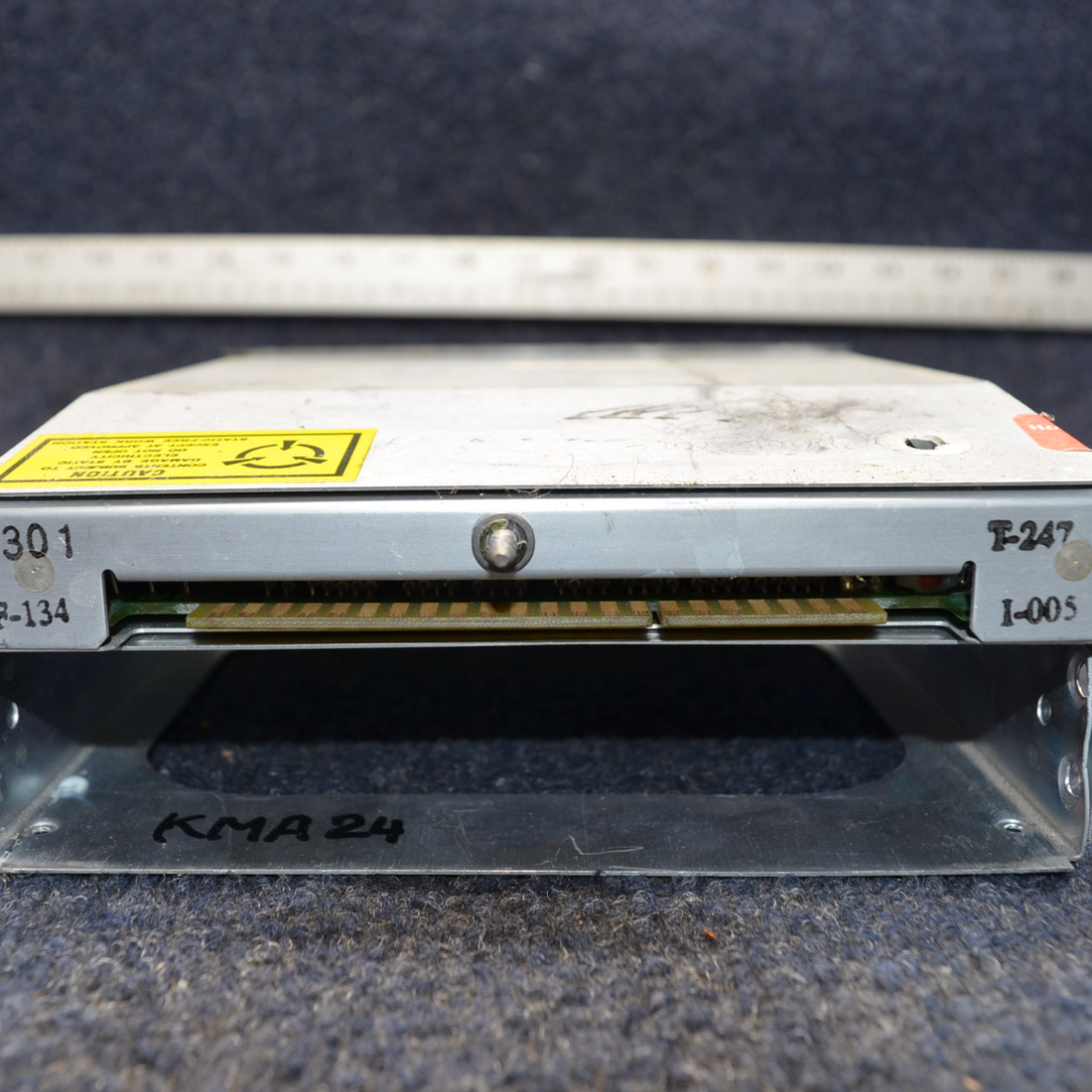 Used aircraft parts for sale, 066-1055-03 Cessna C175 KMA 24 BENDIX KING AUDIO PANEL W/ RACK NO CONNECTOR