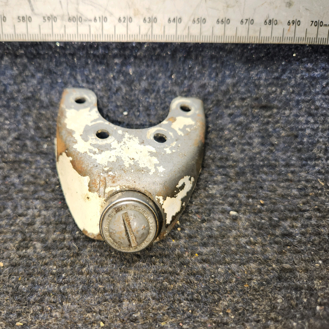 Used aircraft parts for sale, 35-825024 BEECHCRAFT F35 Nose Wheel Staightener Roller Assembly