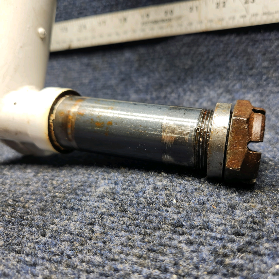 Used aircraft parts for sale, 540003-503 MOONEY M20J NOSE GEAR SPINDLE