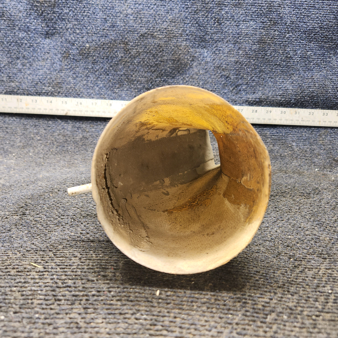 Used aircraft parts for sale, 79271-000 piper PA-28-181 Lower Air Duct Fitting Assembly