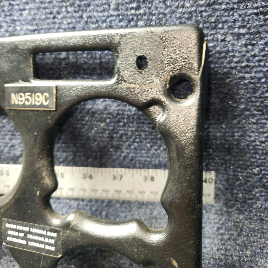 Used aircraft parts for sale, 69661-000 Piper PA32RT-300 Cover Instrument Panel , Upper Left