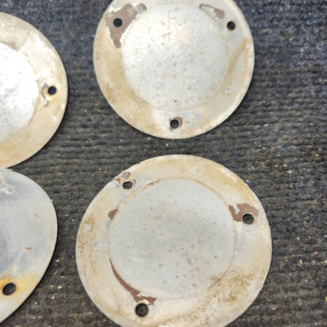 Used aircraft parts for sale, S225-3 cessna 150G Flap Inspection Cover Plates – Set of 6