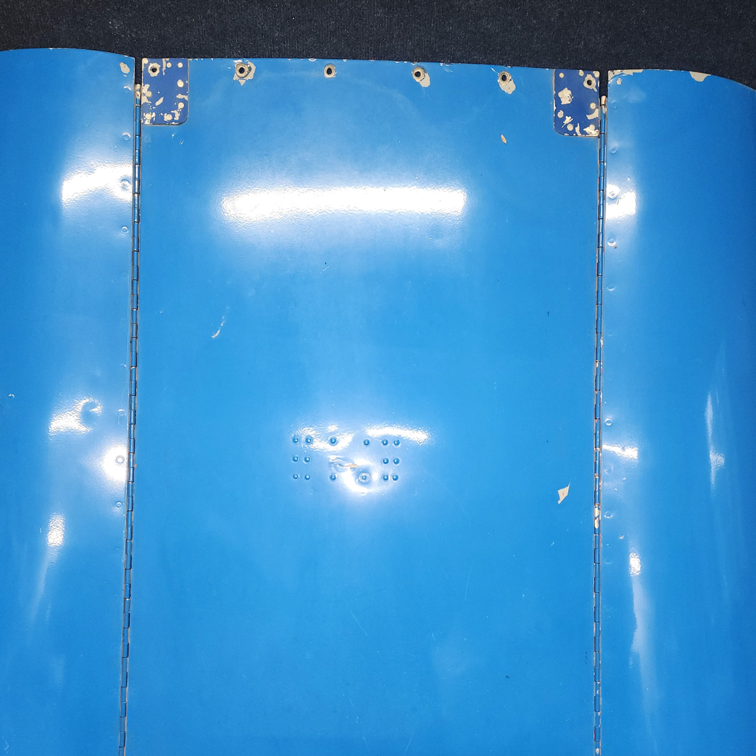 Used aircraft parts for sale, 63750-000 Piper PA28-140 Engine Cowling Assembly Upper Has a repair.