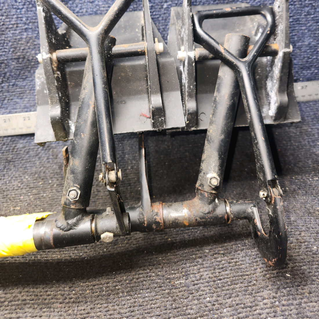 Used aircraft parts for sale, 1460501-5, 1460320-1, 1767014-3 cessna 150G Rudder and Brake Pedals
