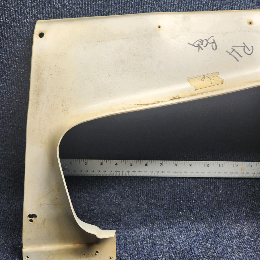 Used aircraft parts for sale, 78349-011 Piper PA32RT-300 REAR WINDOW TRIM