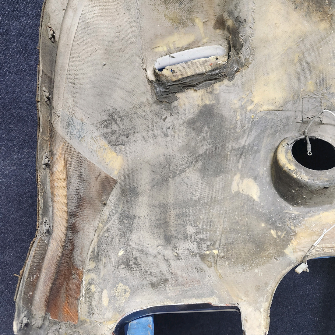 Used aircraft parts for sale, 35699-003 PIPER PA28-161 Warrior III LOWER NOSE COWL SOME SCRASH SEE PHOTOS FOR DETAIL