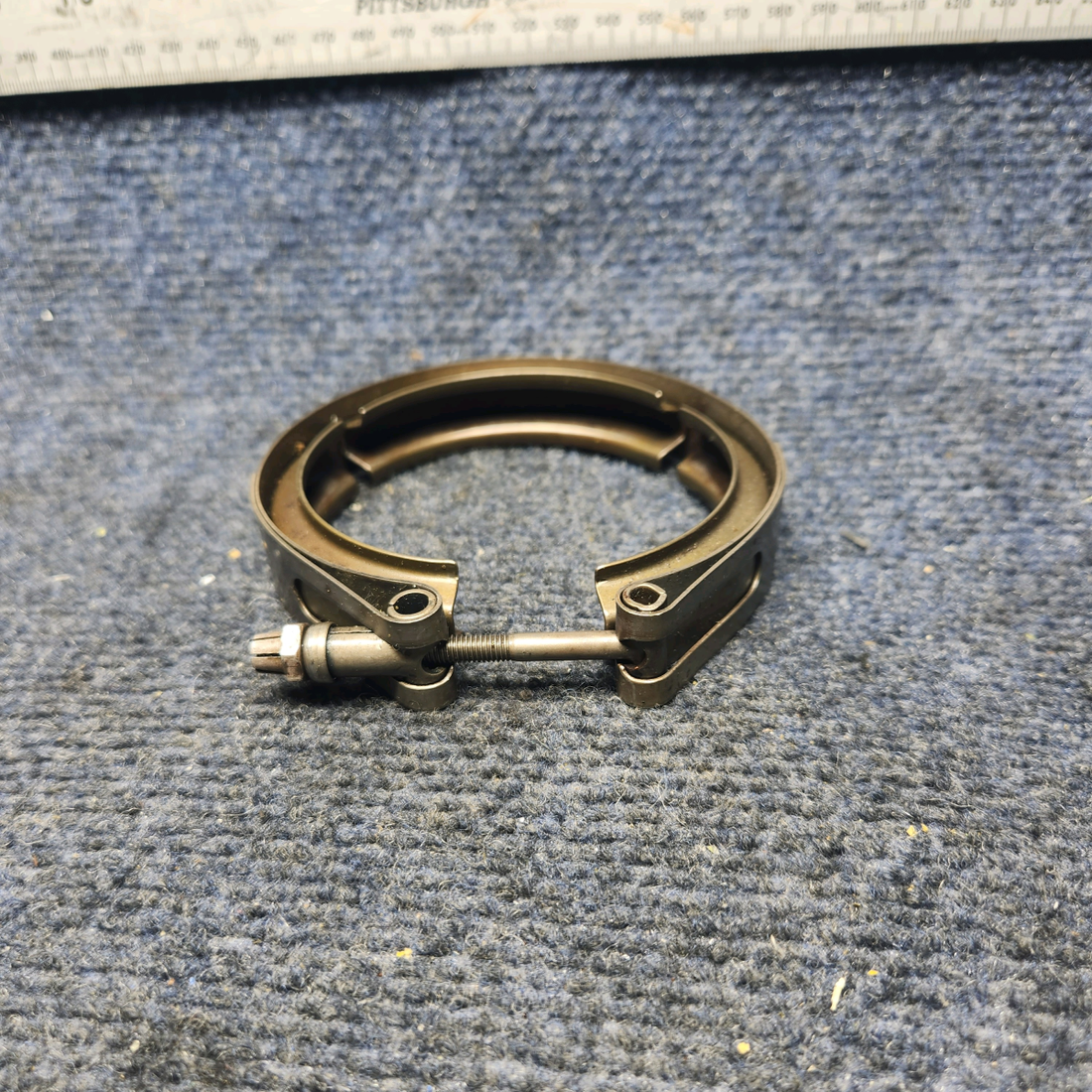 Used aircraft parts for sale, 653332 Mooney M20K TCM COUPLING V-BAND 653332 MFT 09/2006