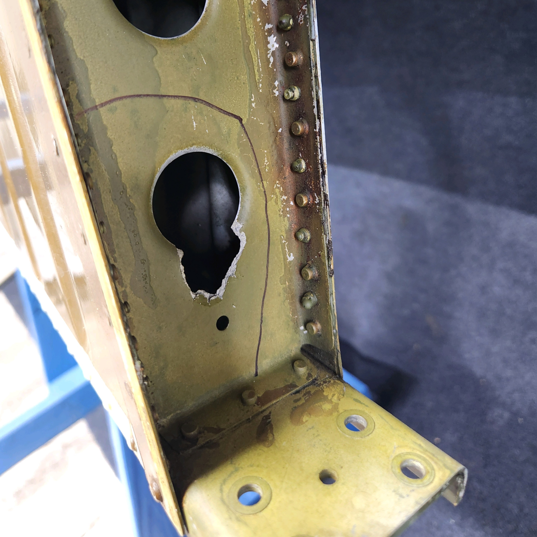 Used aircraft parts for sale, 35-650009-603 BEECHCRAFT F35 STABILIZER ASSEMBLY RH