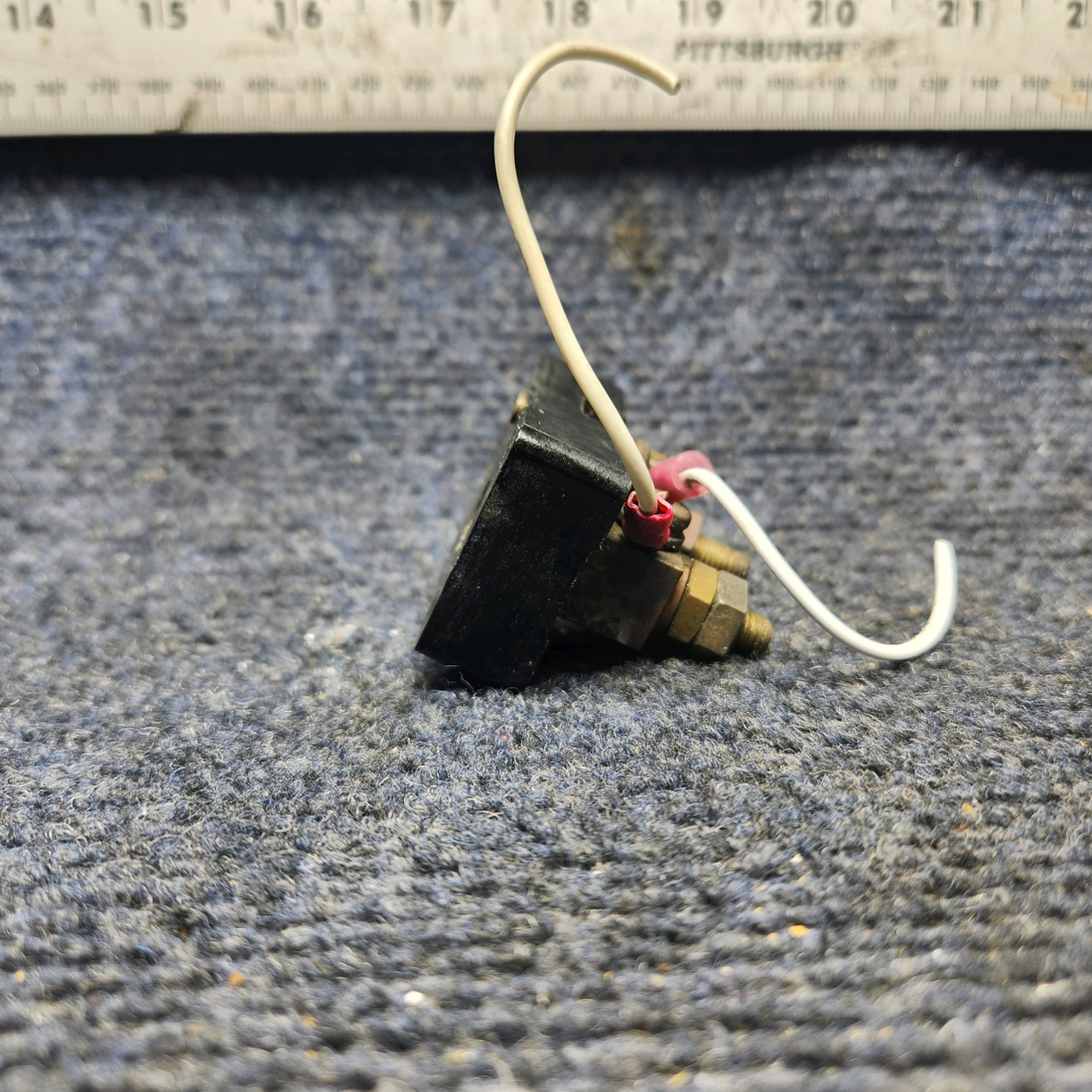 Used aircraft parts for sale, MS91586-3 Beechcraft F33A SHUNT AMMETER