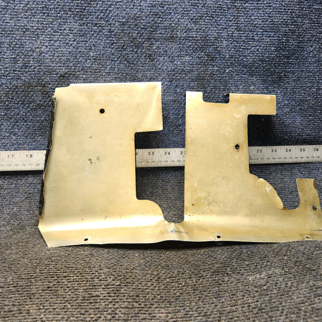 Used aircraft parts for sale, 0513058-1 Cessna 172 E Rudder Bar - RH, Dual Controls