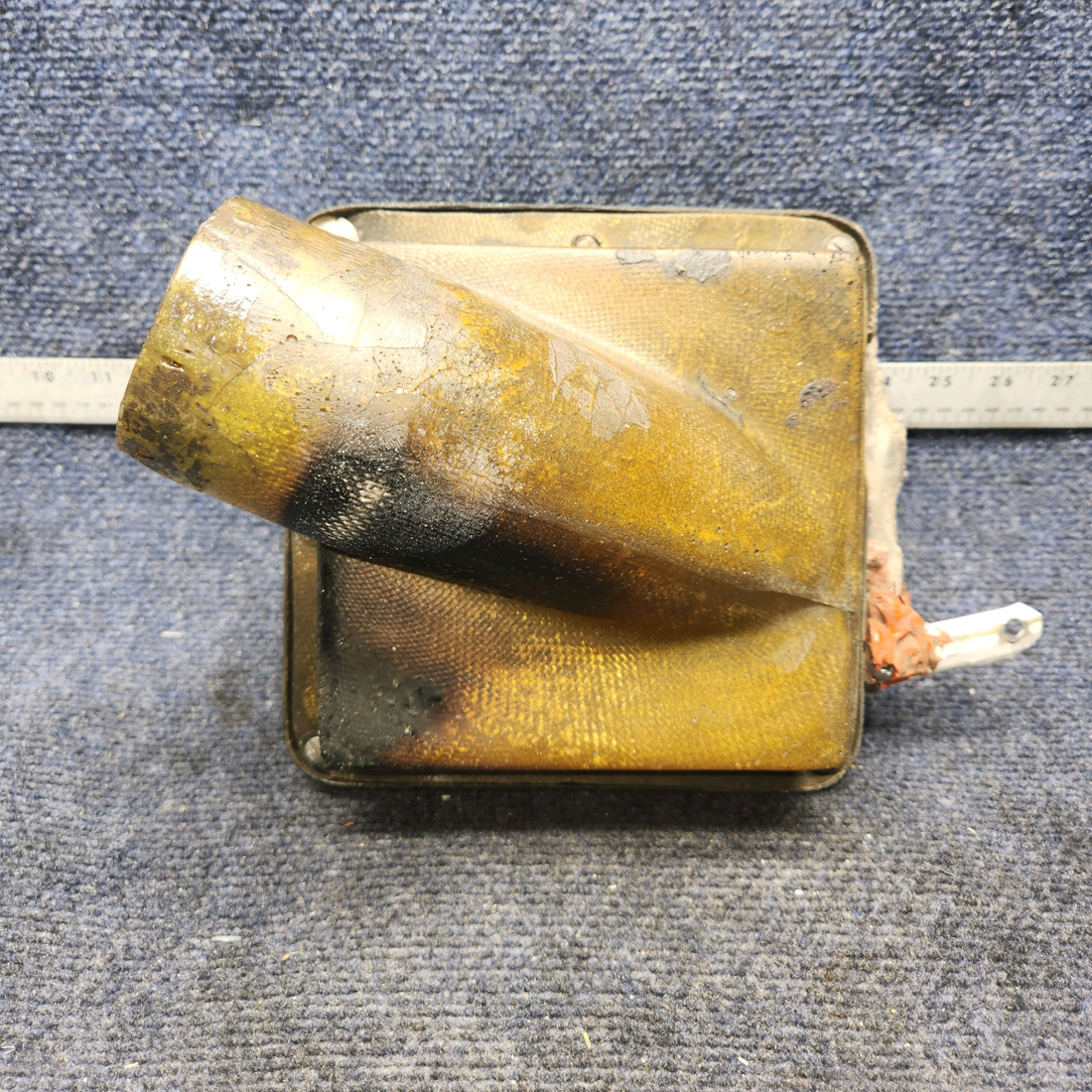 Used aircraft parts for sale, 35462-000 PIPER PA28-161 Warrior III CARBURETOR AIR FILTER BOX ASSY