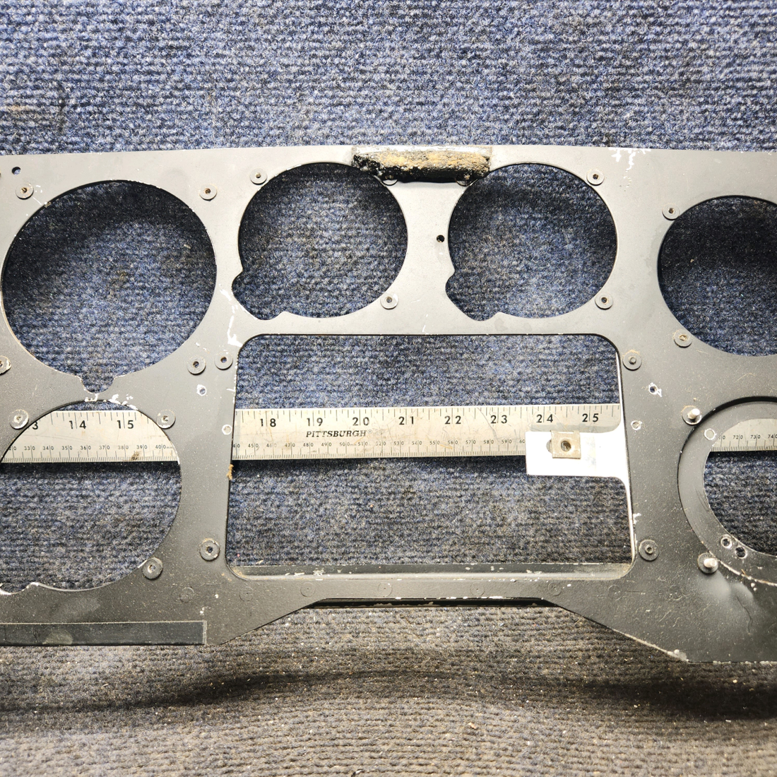 Used aircraft parts for sale, 35-324166-8 Beechcraft 35-33 Instrument Panel Assembly