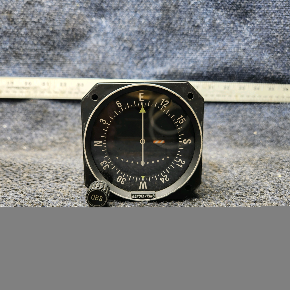 Used aircraft parts for sale, 066-3056-02 Bendix King Beechcraft C23 SUNDOWNER KI-208 VOR/LOC Indicator – 11–33 Volts