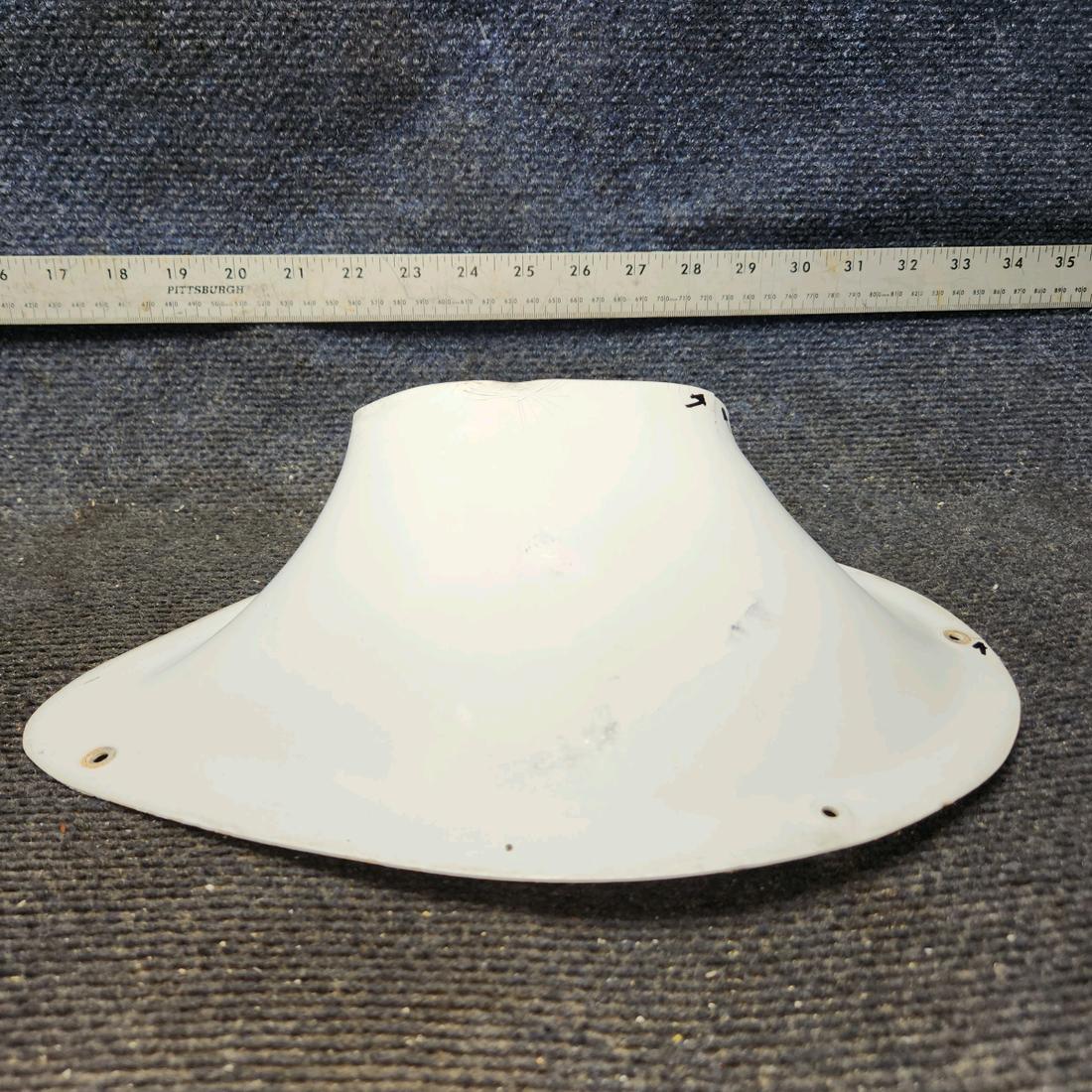 Used aircraft parts for sale, 0522150-3 Cessna 172F Wing Upper Strut Fairing - LH