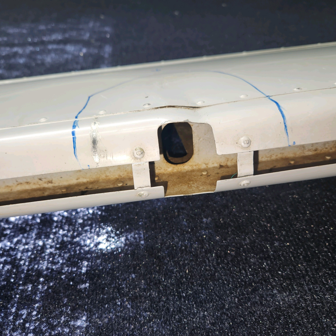 Used aircraft parts for sale, 0432001-52 cessna 150G Elevator Assembly - RH -Trim Tab Not Included