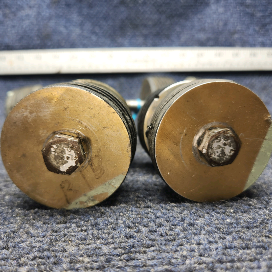 Used aircraft parts for sale, J10778-14 , J10778-16 Lord Beechcraft A24R Engine Mount-SEE PHOTOS FOR DETAILS-SET OF FOUR.