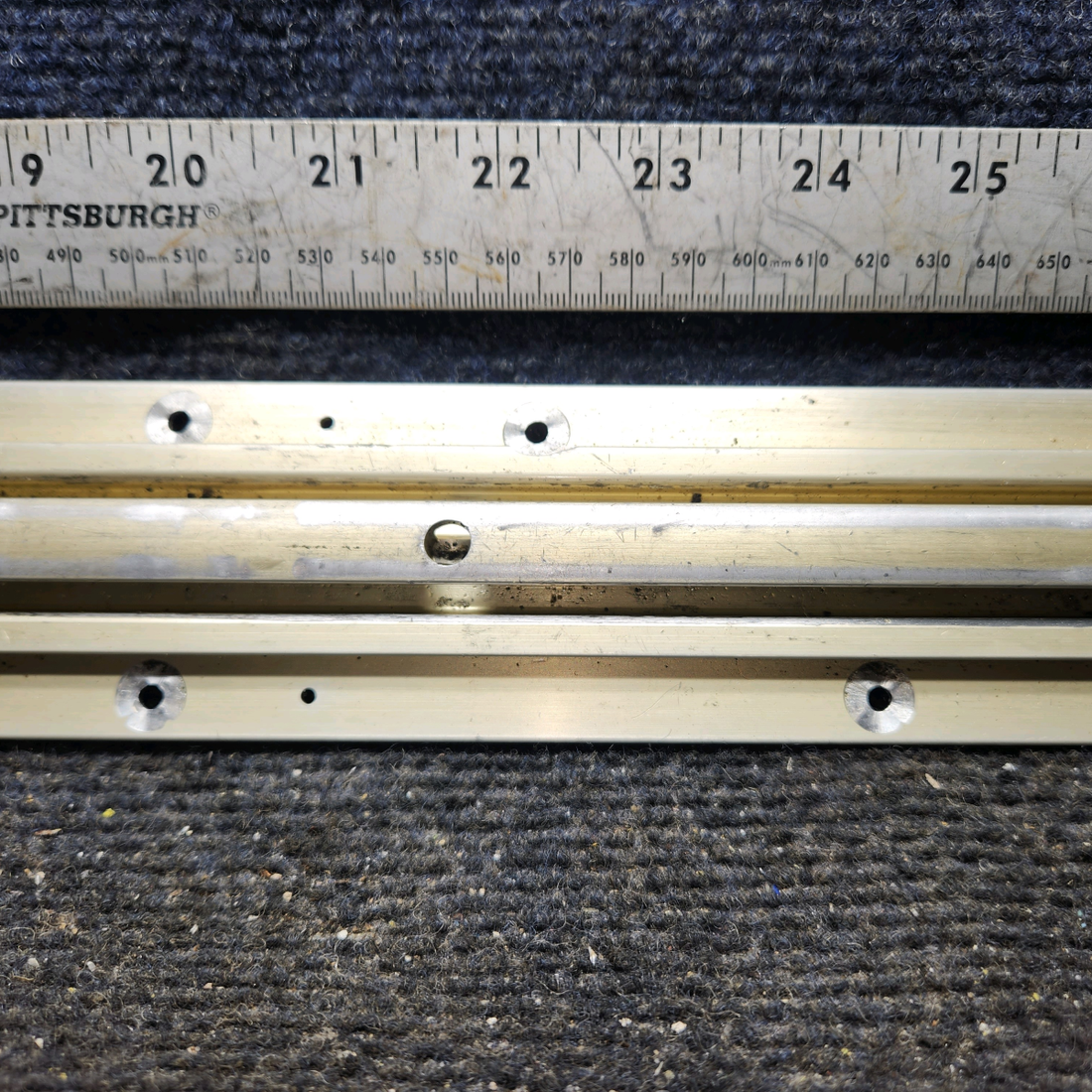 Used aircraft parts for sale, 0511240-5 McFarlane Aviation Cessna 172E Seat Rail – Inboard LH