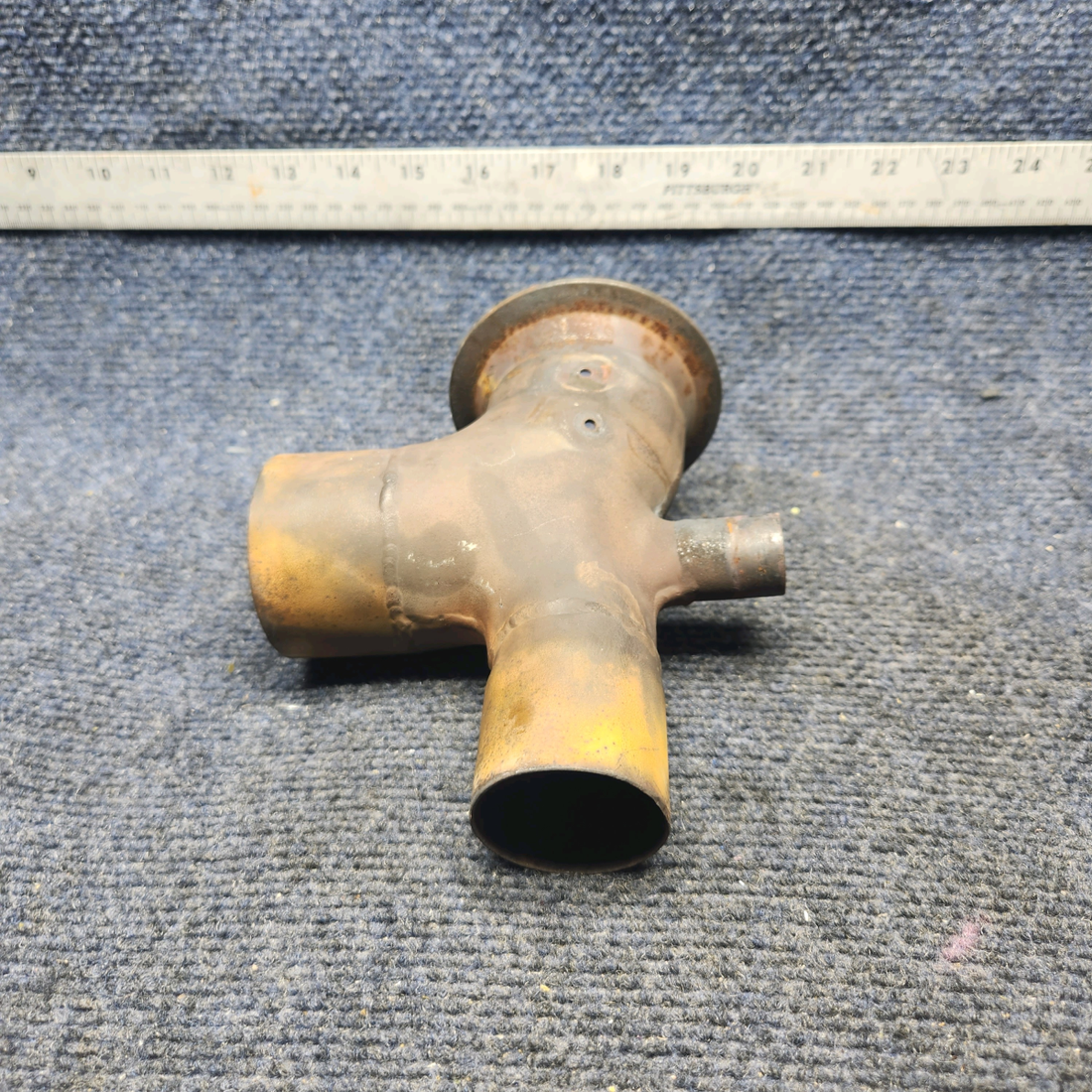 Used aircraft parts for sale, 642220-902-1 Mooney M20K CROSS ASSEMBLY HEADER WITH PROBE HOLE