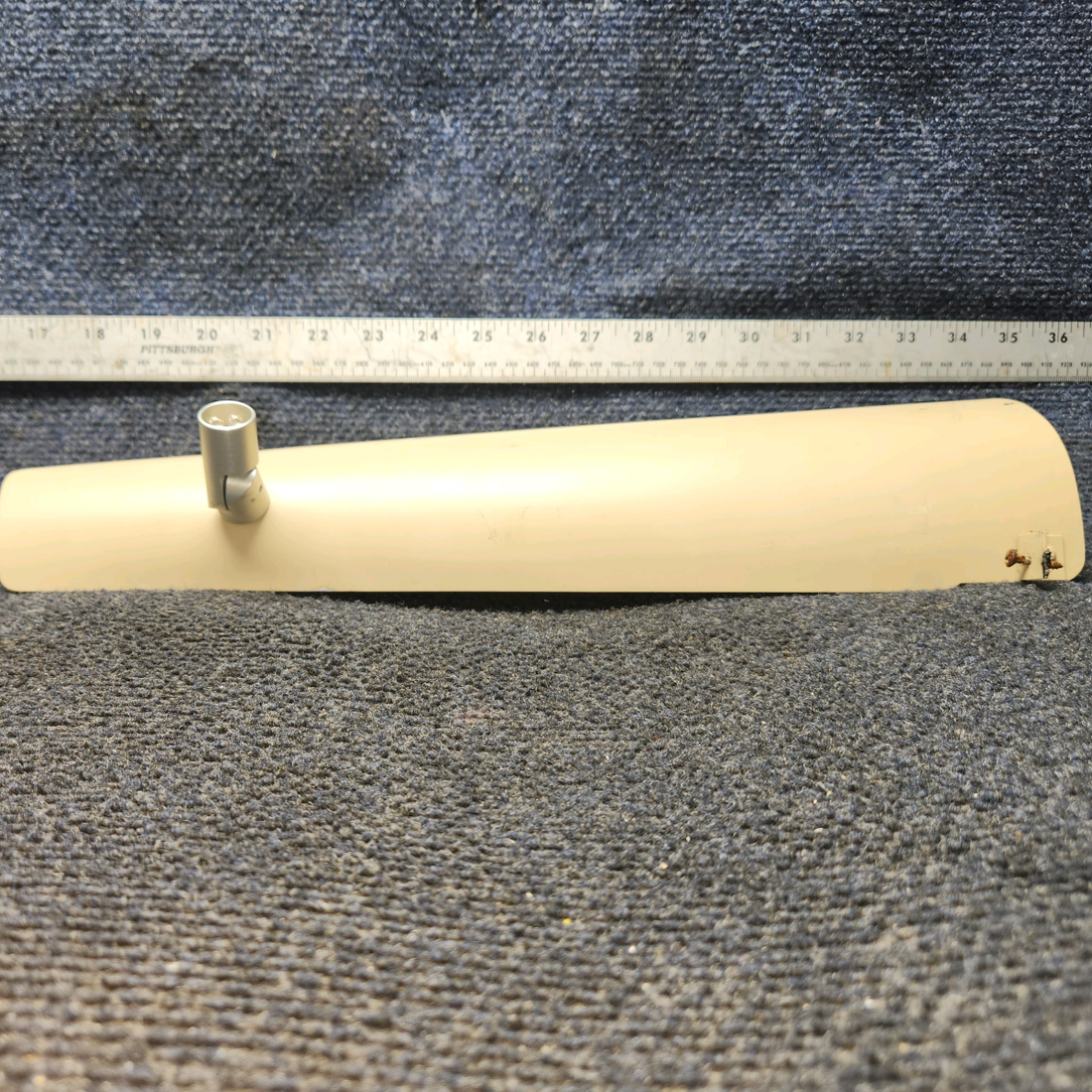Used aircraft parts for sale, 0511137-12 Cessna 172 Doorpost Cover RH With LED Map light.