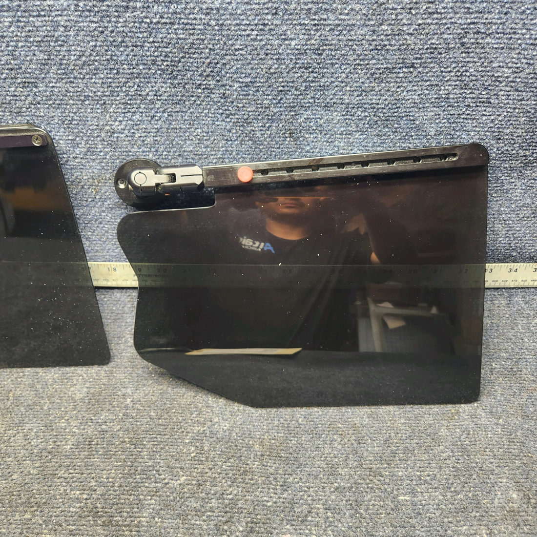 Used aircraft parts for sale, R1730001-0 Rosen Beechcraft A24R 24-R Sierra Complete Sun visor System Kit