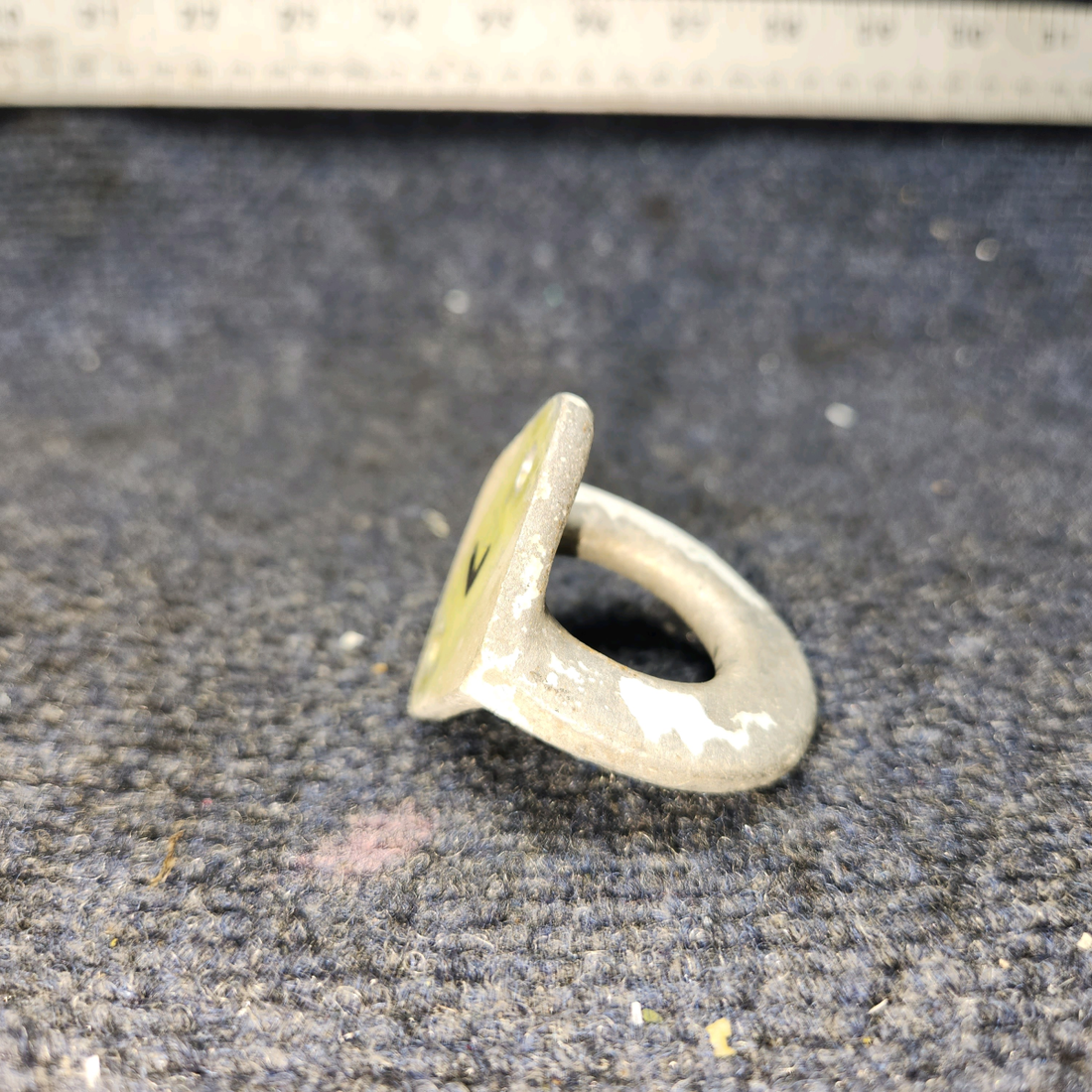 Used aircraft parts for sale, 18457-000 Piper PA28-140 Wing Tie Down Ring