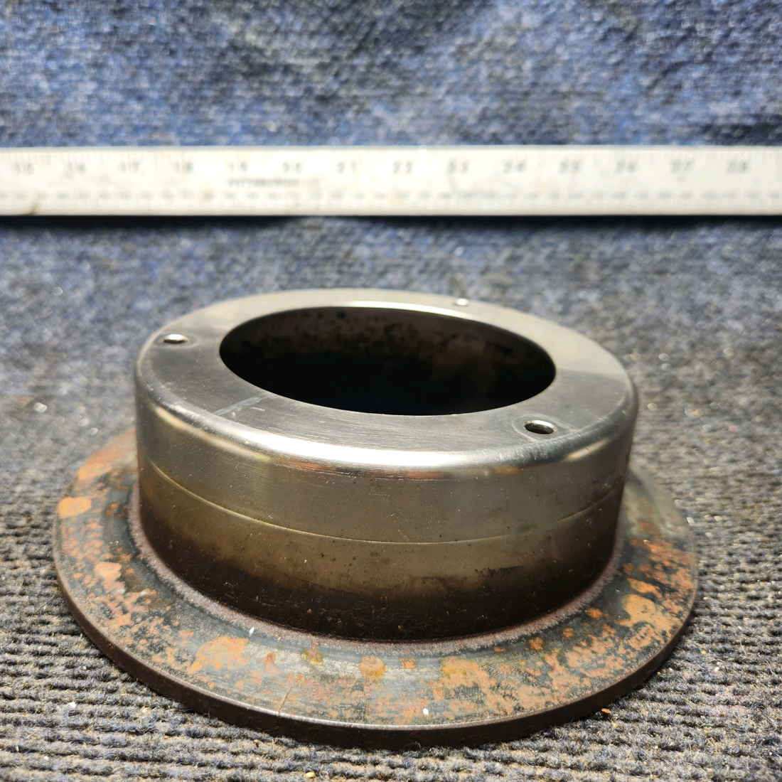 Used aircraft parts for sale, 164-1 Beechcraft 35-33 Brake Rotor Stainless (0.2480")