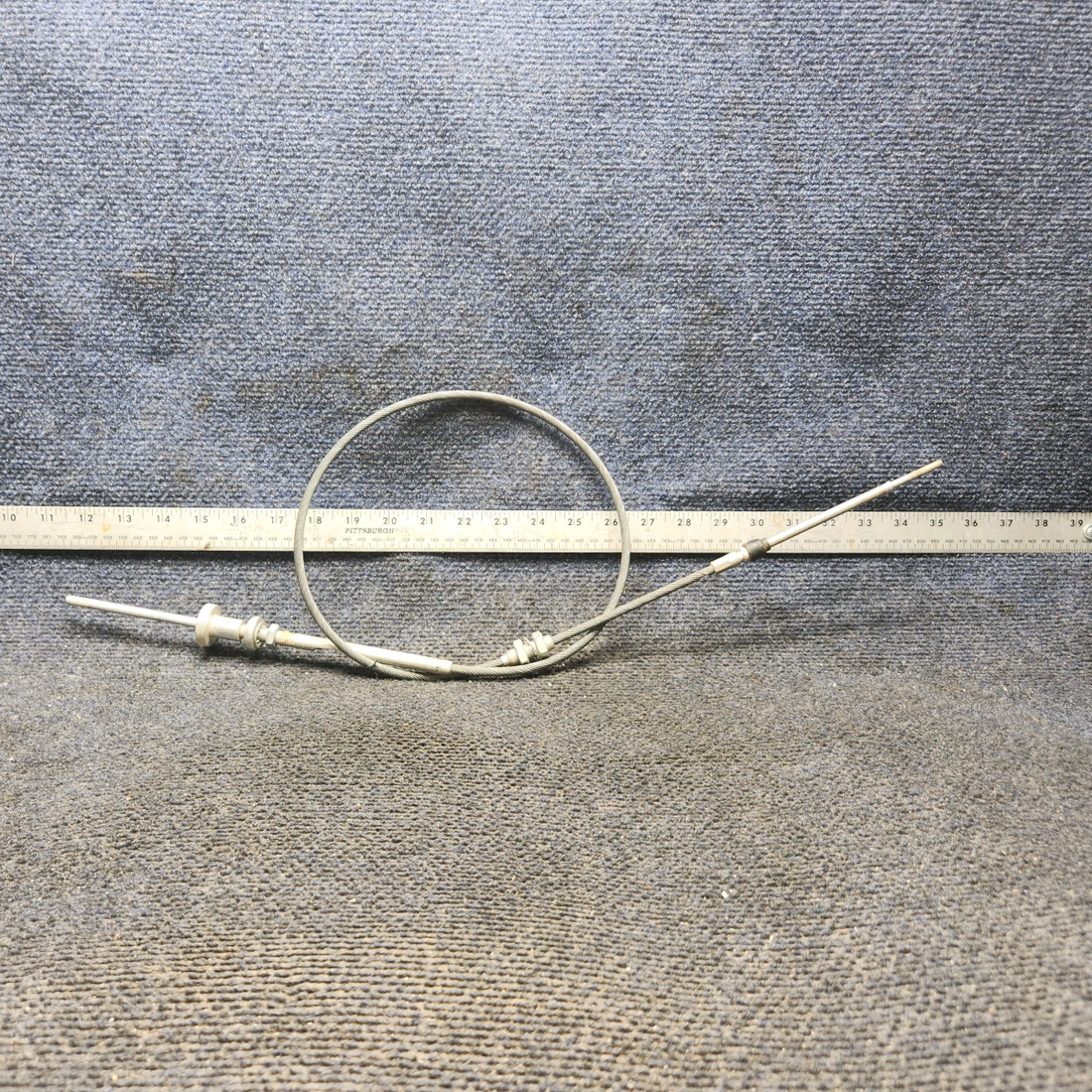 Used aircraft parts for sale, 660190-003 Throttle Control Cable (43 3/4")
