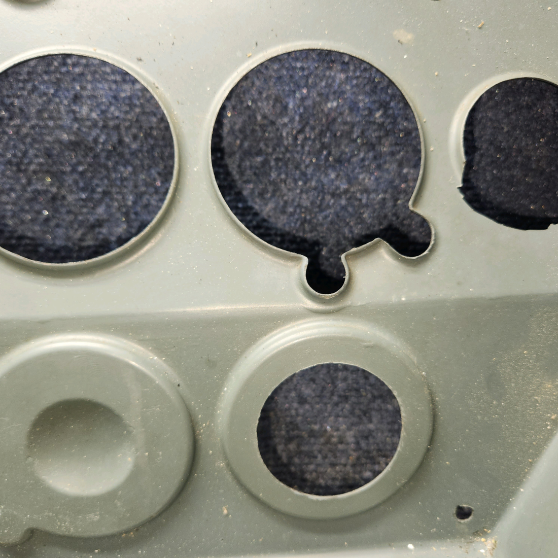 Used aircraft parts for sale, 0513133-2 Cessna C175 Instrument Panel Plastic Cover - LH