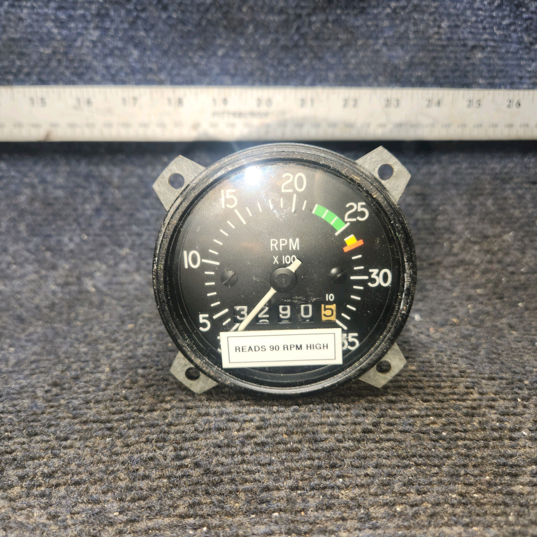 Used aircraft parts for sale, C668020-0208 Cessna 210 Tachometer Indicator RPM