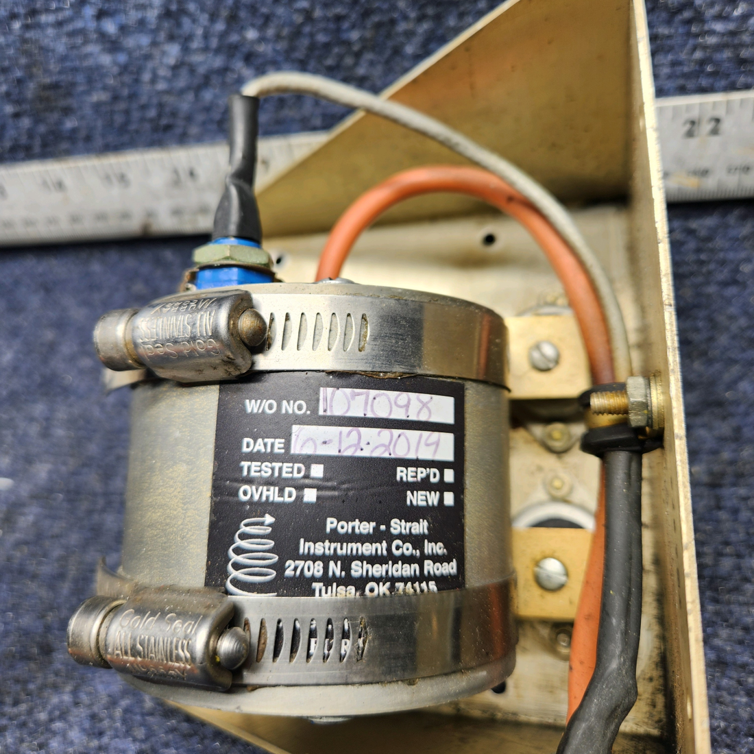 Used aircraft parts for sale, 1C535-1 Century Century III MOONEY M20J FLIGHT  AUTOPILOT HOLD W/  HOLD MOUNT "OVERHAULED 6/2014"
