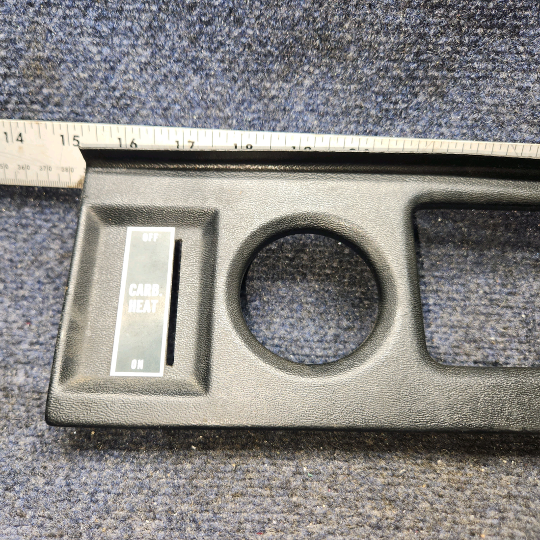 Used aircraft parts for sale, 01-028423-01 Piper PA28-140 Instrument Panel Cover Lower RH