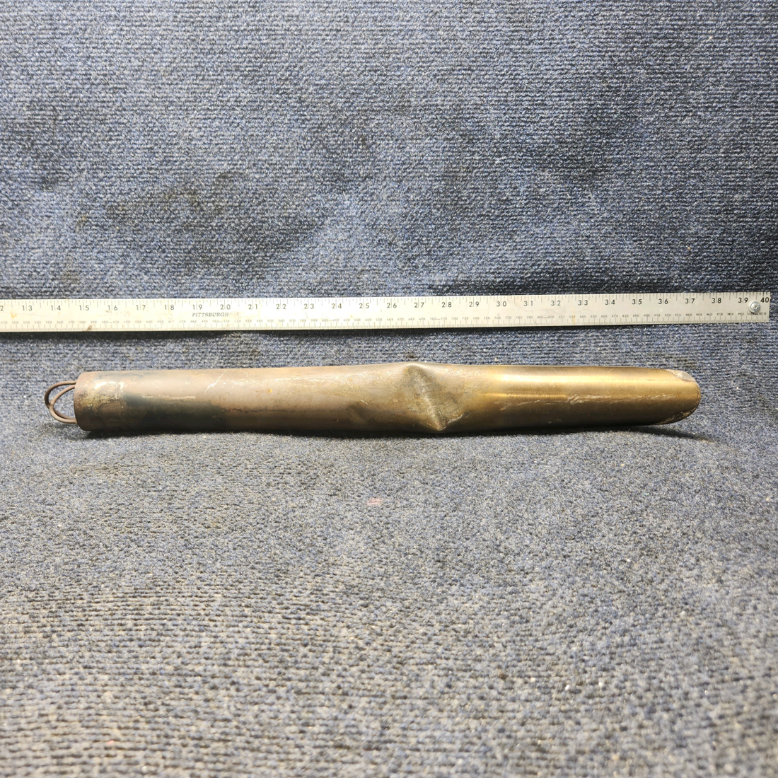 Used aircraft parts for sale, 63666-002 Piper PA28-140 Exhaust Tailpipe