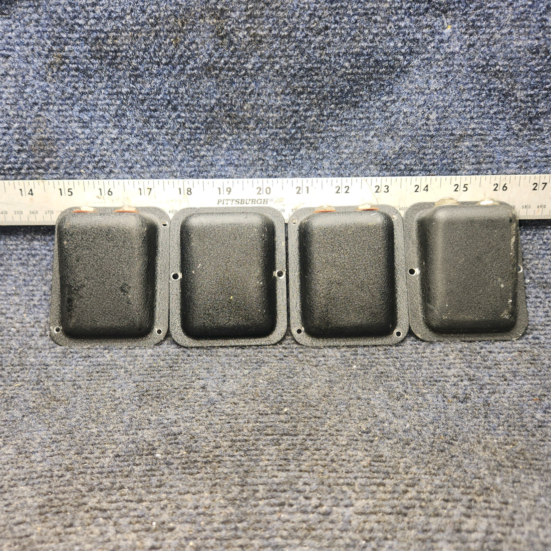 Used aircraft parts for sale, Jack Mount Beechcraft A24R Mic or Phone Jack Mount 2 Hole- "SET OF FOUR"