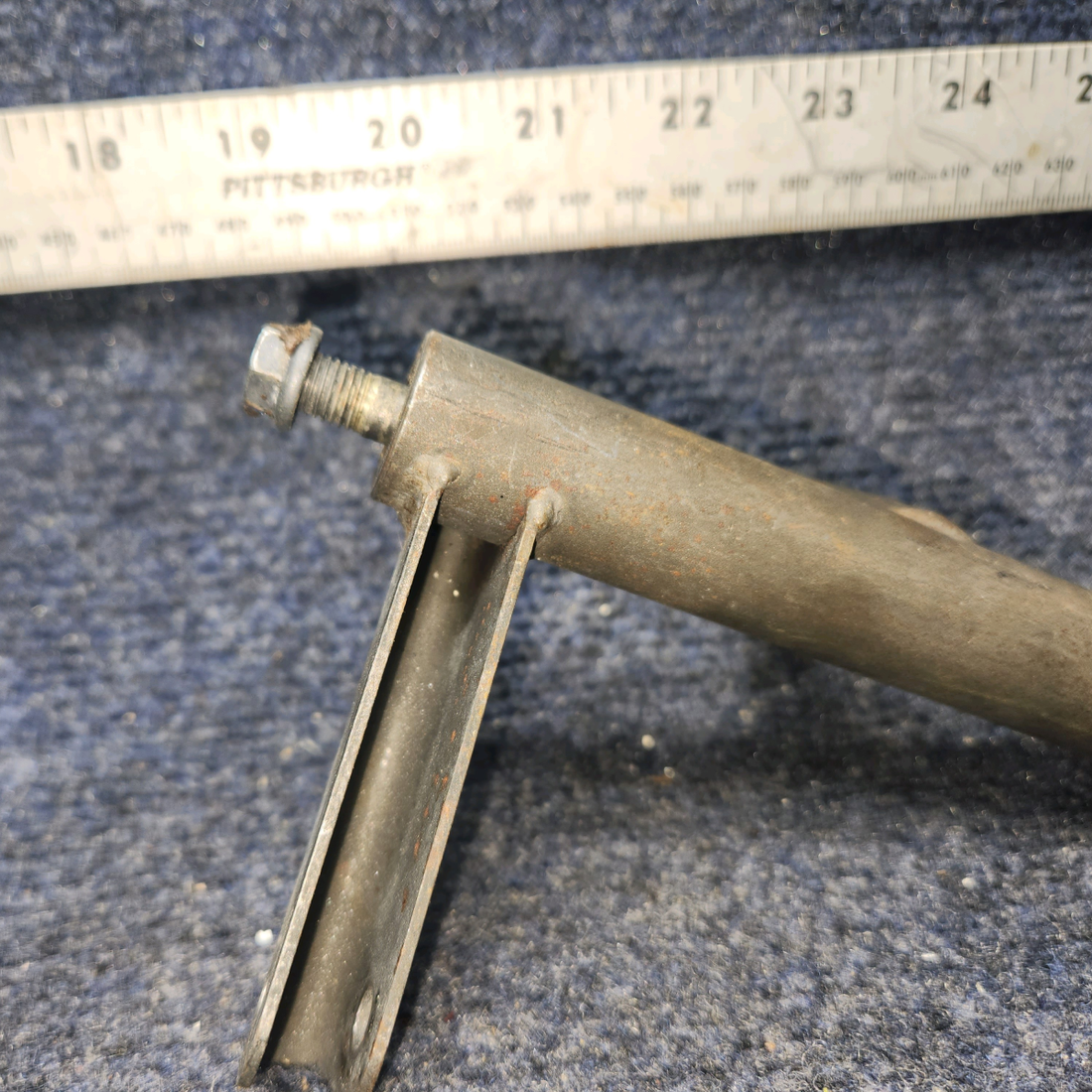 Used aircraft parts for sale, 2460004-1 Cessna 172RG Bellcrank Assy Nose Steering