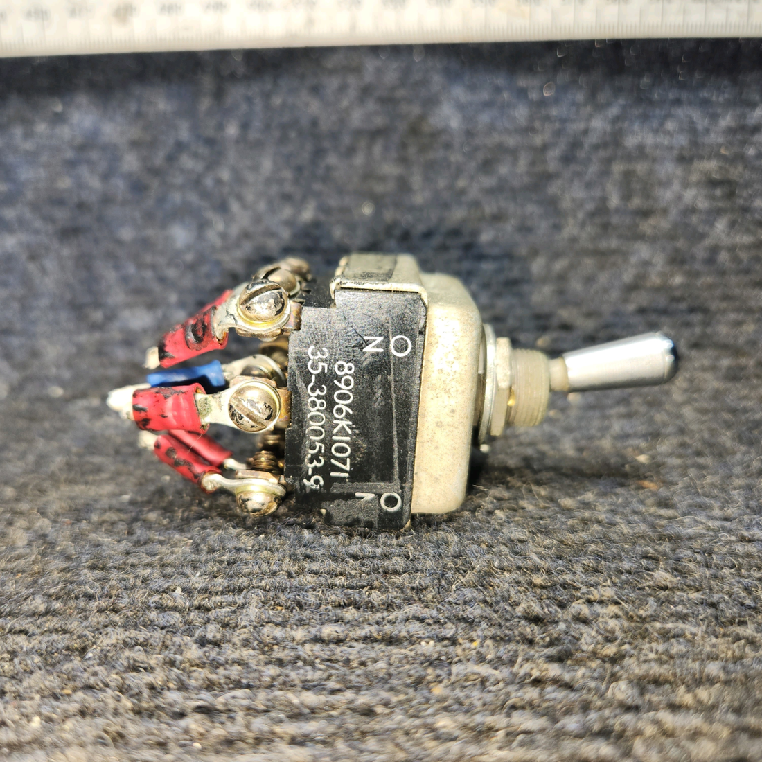 Used aircraft parts for sale, 35-380053-9 Beechcraft 95-B55 Switch Assembly