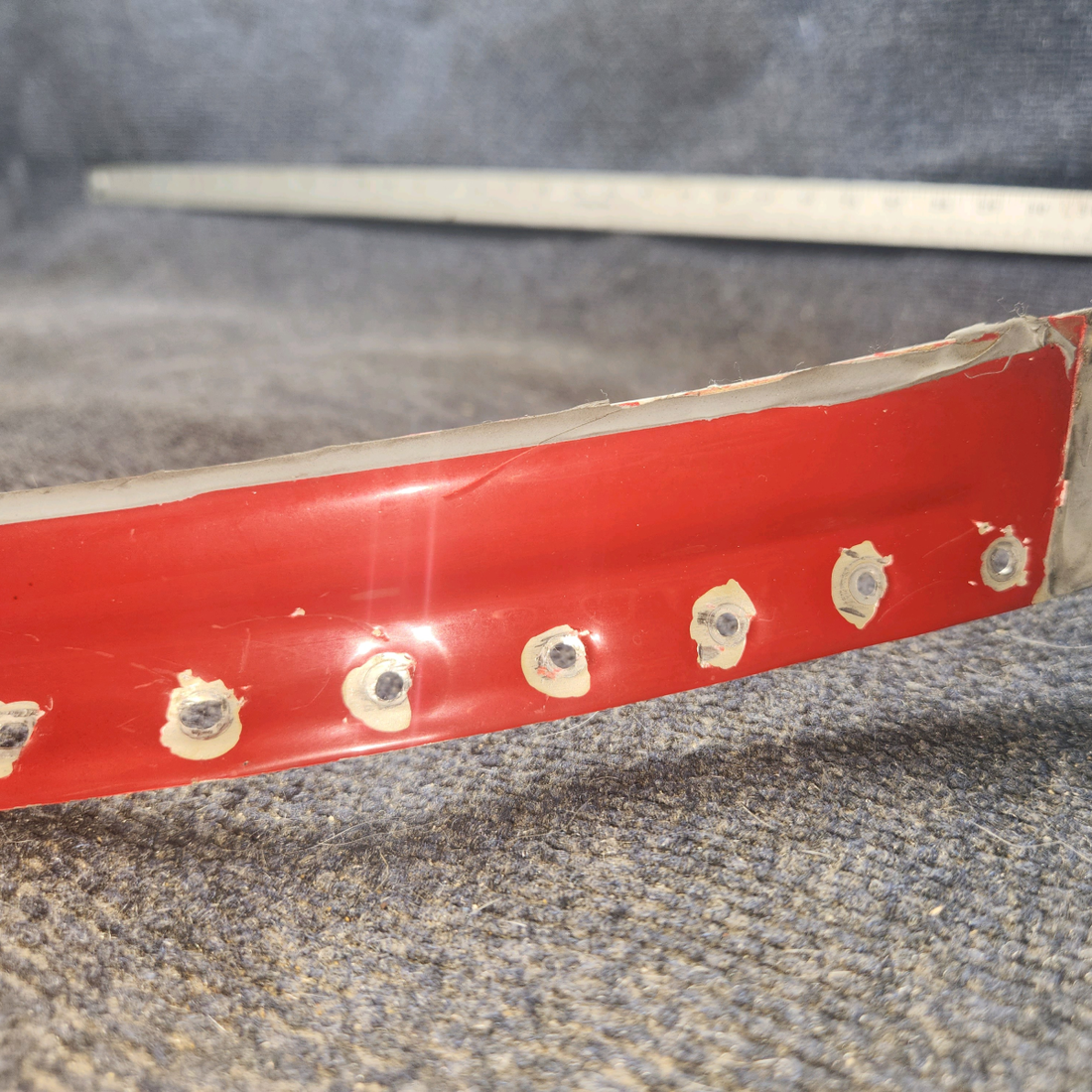 Used aircraft parts for sale, 0411479-50 cessna 150G Lower Outer Windshield Strip