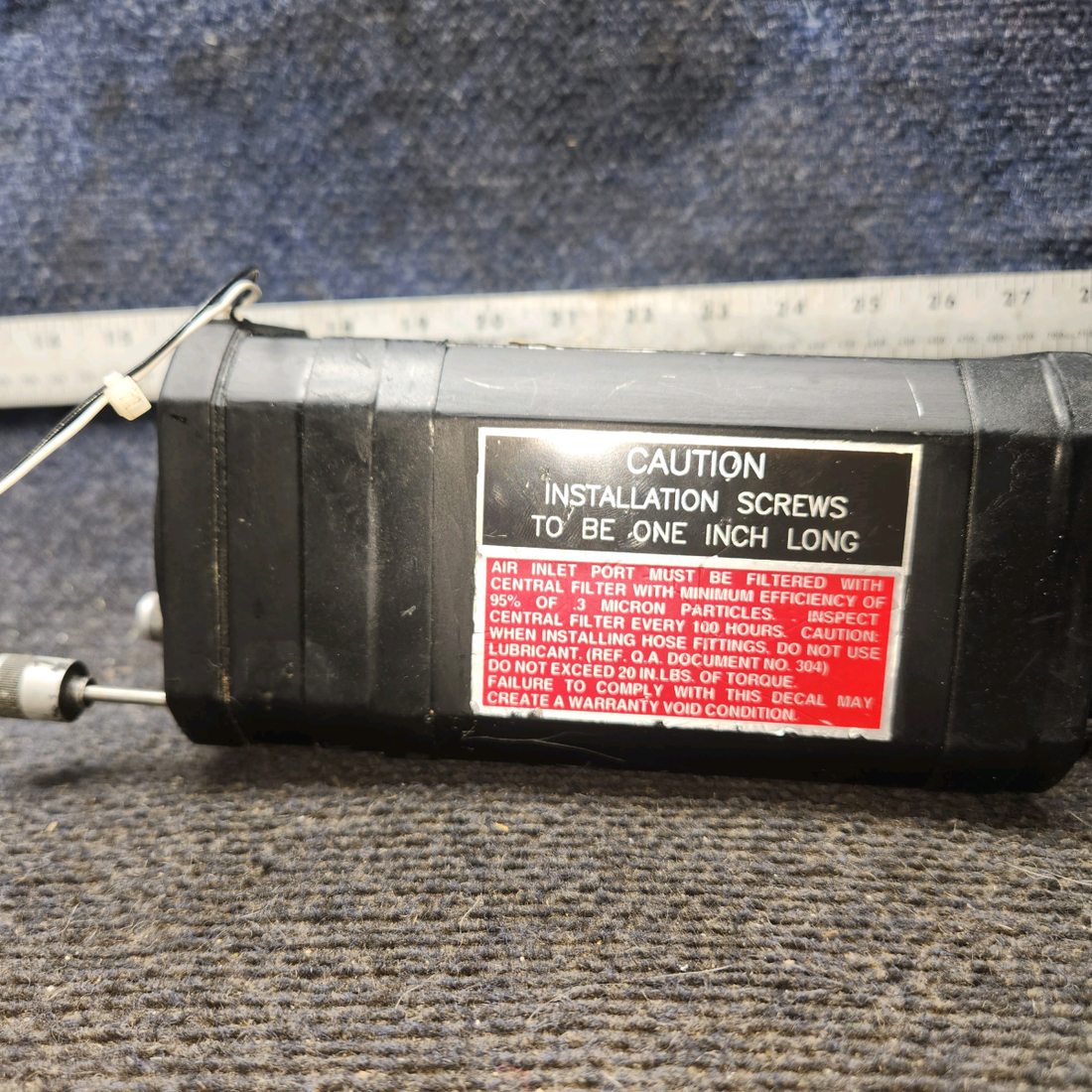 Used aircraft parts for sale, 1U262-004-15 Sigma-Tek 4000C-1 cessna 172N Directional Gyro Indicator