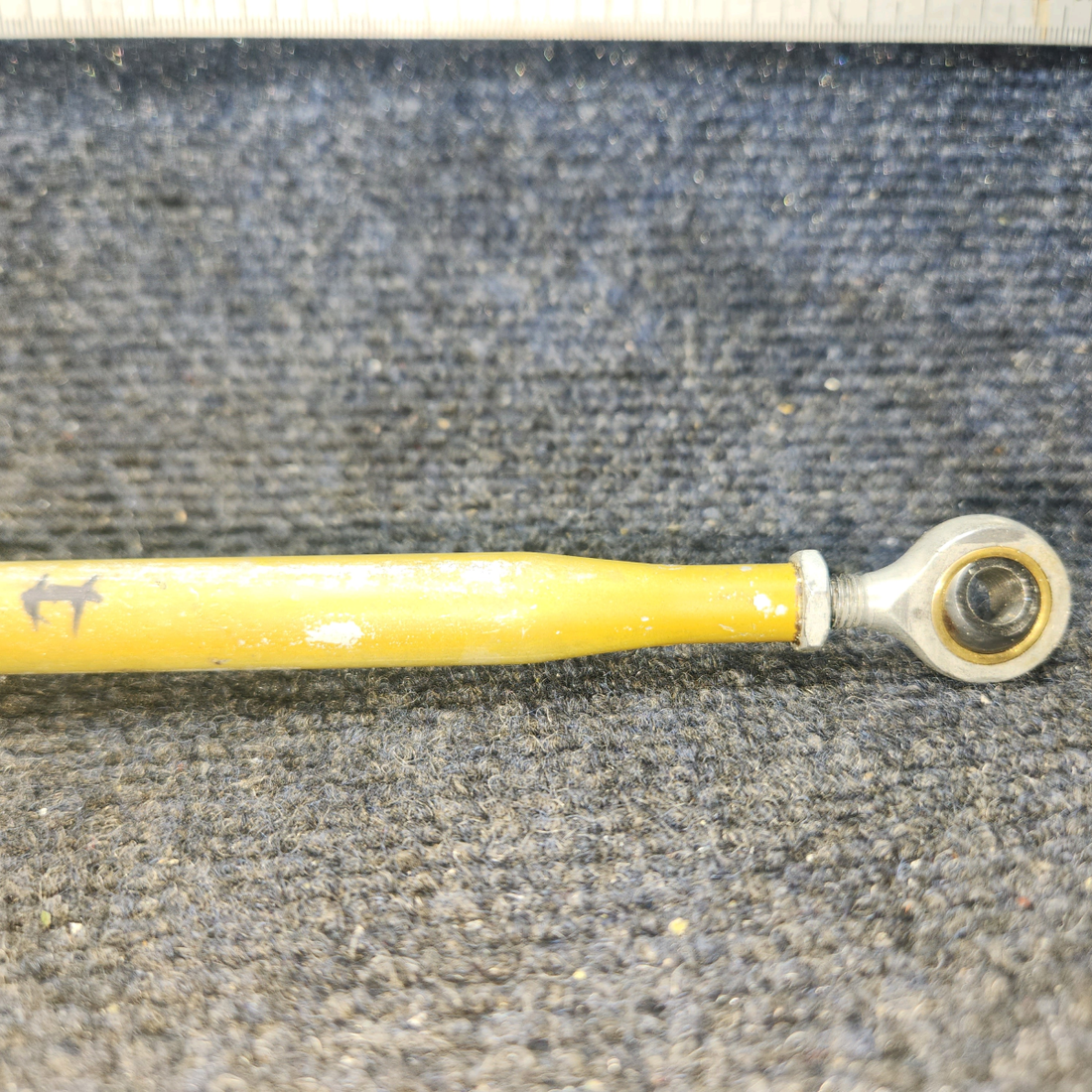 Used aircraft parts for sale, 35-521152-12 BEECHCRAFT F35 Aileron Control Rod Assembly