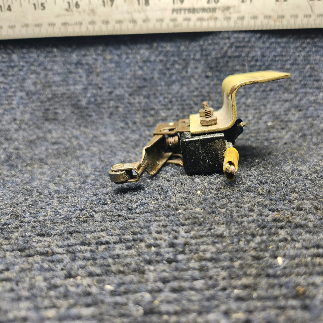 Used aircraft parts for sale, 45-361116 Beechcraft F33A FLAP UP LIMIT SWITCH ASSEMBLY (14V)