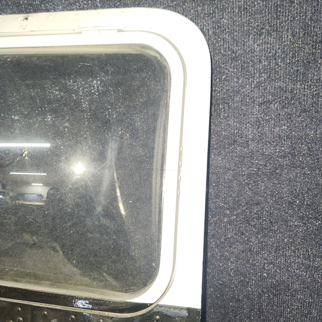 Used aircraft parts for sale, 0511460-1 Cessna 172E Cabin Door Assembly with Bubble Window - LH