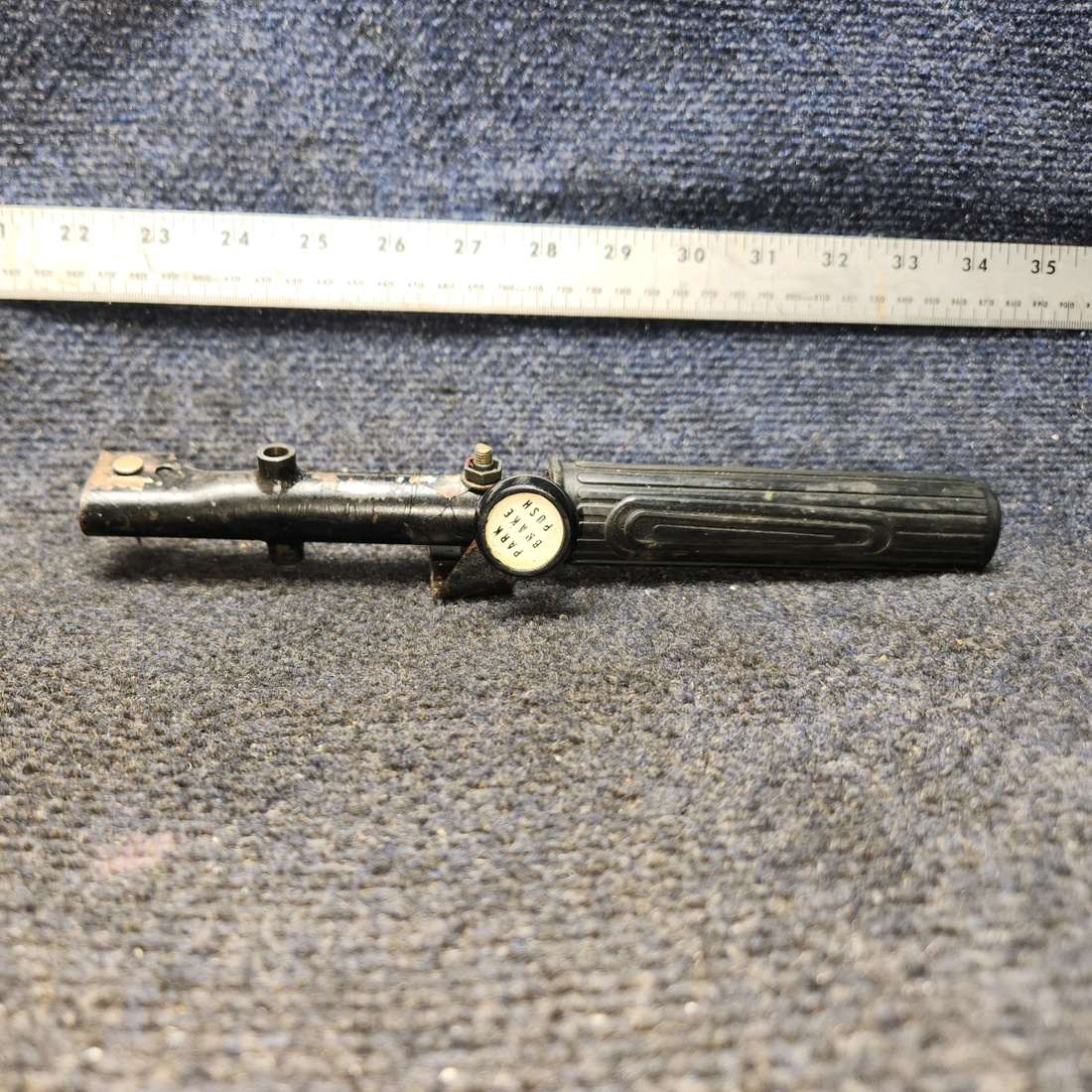Used aircraft parts for sale, 63357-000 Piper PA28-161 Parking brake Handle Assy