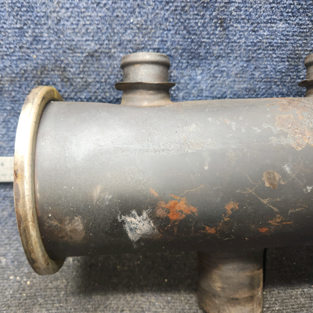 Used aircraft parts for sale, 0550176-56 Cessna 172E Exhaust Stack Assembly RH