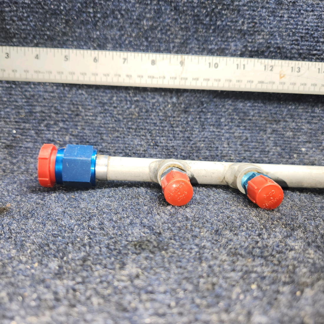 Used aircraft parts for sale, 95-324018-75 BEECHCRAFT 95-55B Manifold Pressure Tube Assembly