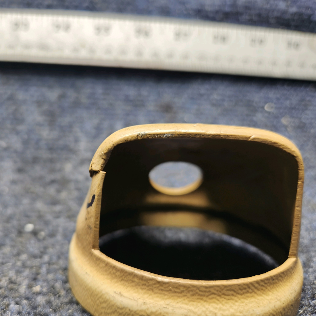 Used aircraft parts for sale, 65735-03 Piper PA28-140 Air Vent Cup (Brown)