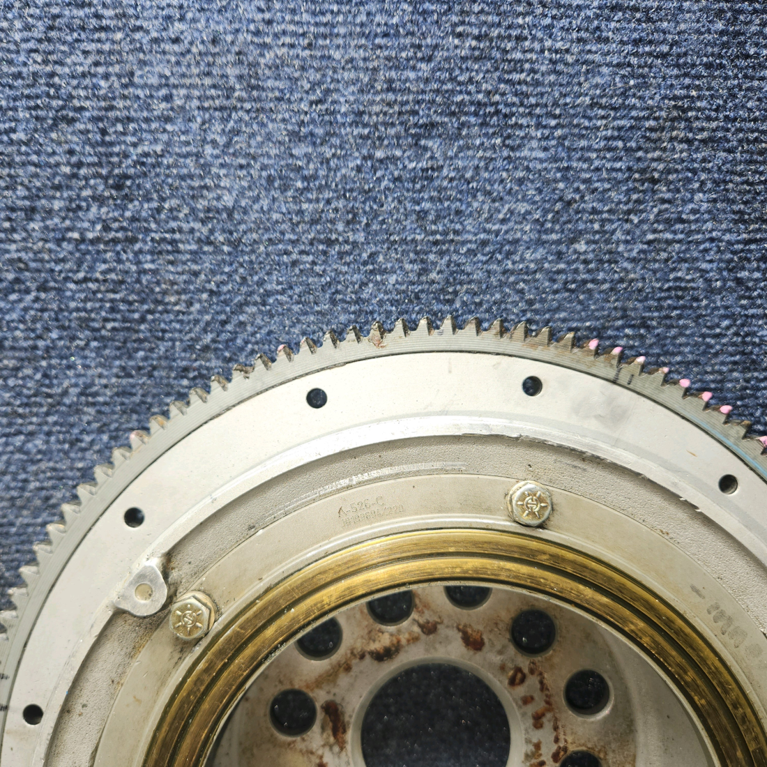 Used aircraft parts for sale, LW-13675 Lycoming Starter Ring Gear Support Assembly W DE-ICE